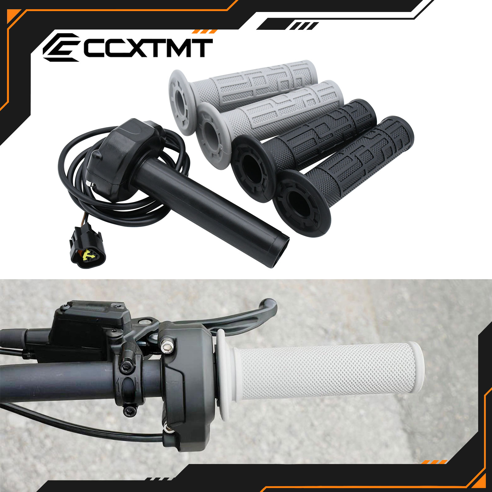 Moto Elettrica Acceleratore Turn Grip Manubrio Acceleratore Maniglia Acceleratore Per Sur-Ron Surron Light Bee SX Parti di Motocross