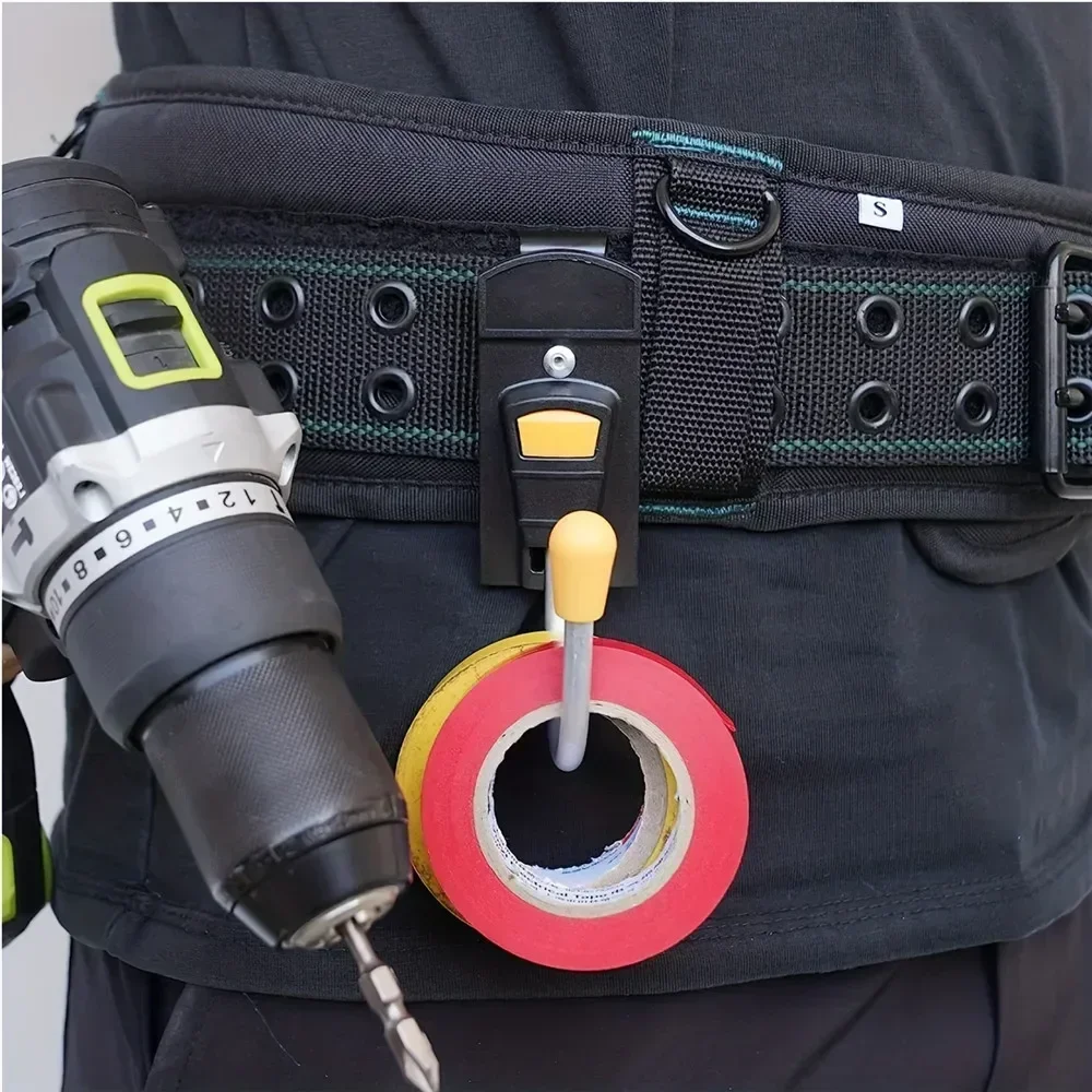 Praktisches Metallwerkzeug, Elektriker, Arbeiten, Multifunktionshalter, Haken, Hängeband, Helm, Bohrmaschine für Werkzeuggürtel, Dewalt-Tasche