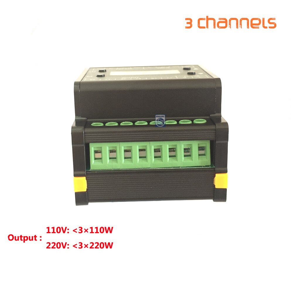 DMX302 DMX triac Dimmer LED helligkeit Regler AC90240V 50 hz/60 hz