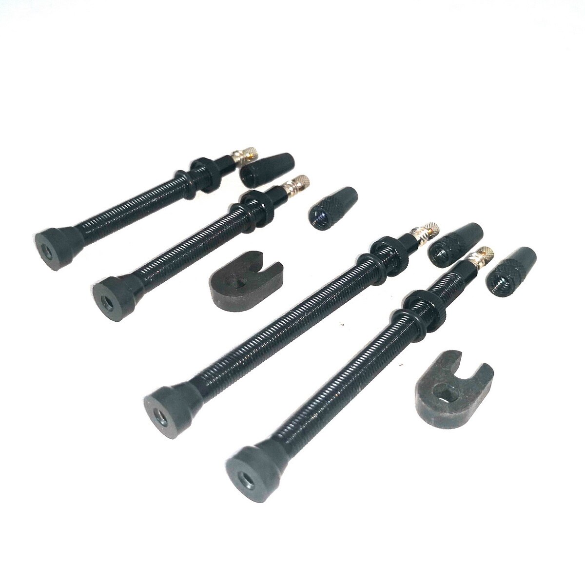 Road Bike Mtb Bicyle Tubeless Tire Valve 60mm 80mm Presta Alloy materials Andonized Brass Core