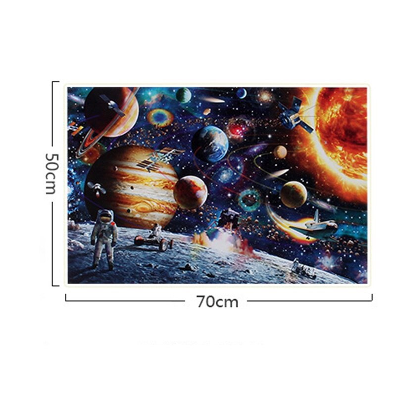 1 Set 2 Sheets 2000 Tablets Jigsaw Toy Pieces Each Mini Assembled Jigsaw Puzzle Toys