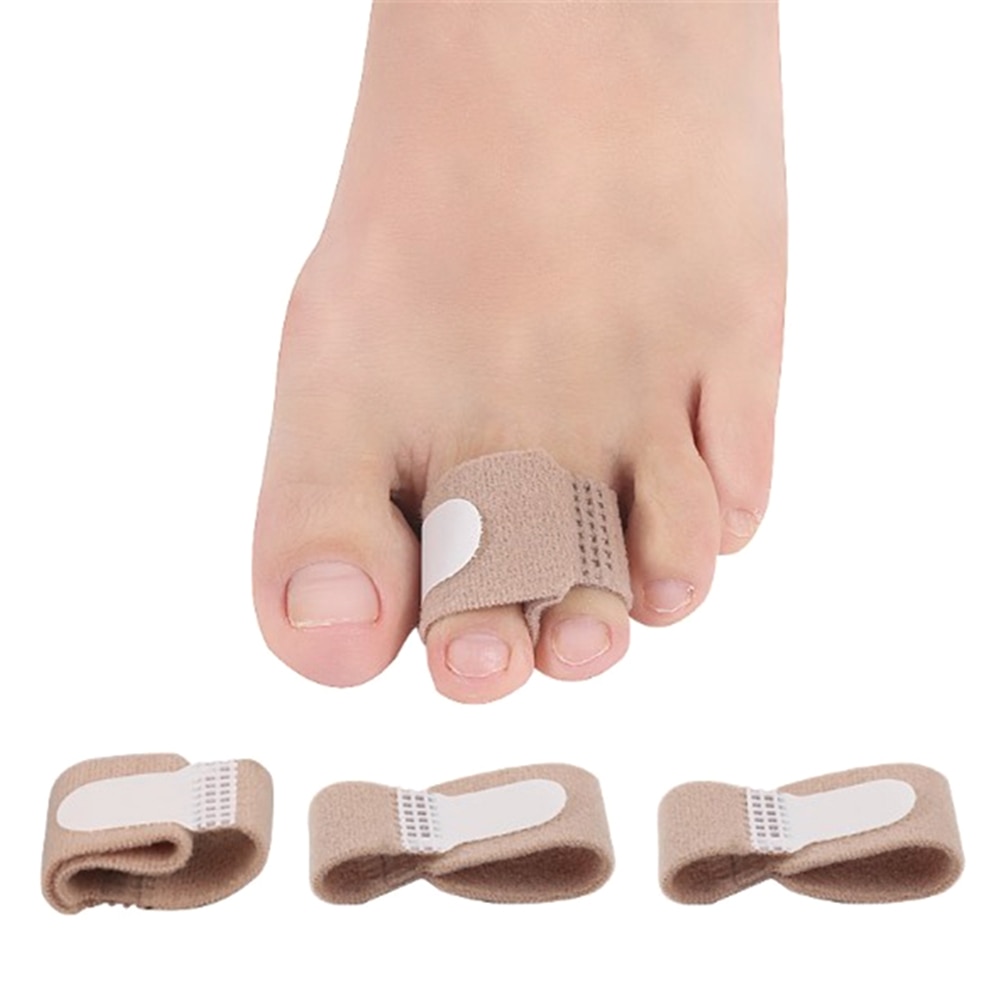 Redresseur d'orteil orteil Hallux Valgus correcteur séparateur d'orteils attelle envelopper les orteils bande pansement marteau pour soulager la douleur outil de soin des pieds