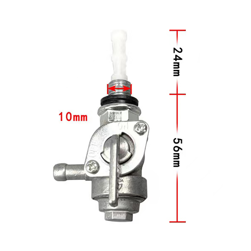 AAN/UIT Universele Brandstof Afsluitklep Tap Vervanging Voor Generator Gas Motor Tank Schakelaar Fit 1/4 "slang Tap