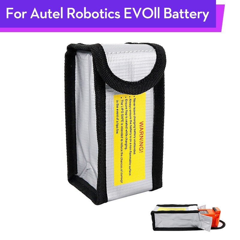 Bolsa de batería EVO 2 para Autel Robotics EVO II/Pro/Dual Drone li-po Safty a prueba de explosiones carga bolsa de almacenamiento protectora