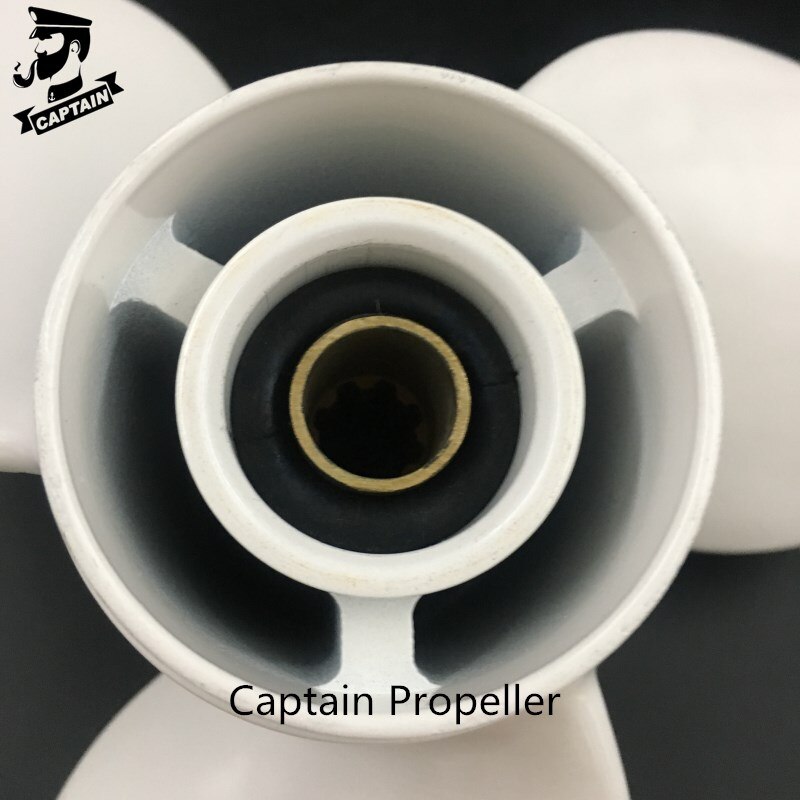 Hélice Capitaine 9.25x10 Pour Tohatsu 9.9HP 15HP 18HP 20HP MFS - Cannelure 14 Dents 3BAB64521-1 - Pièce De Rechange Marine