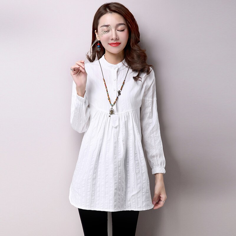 spring summer maternity blouse blouses For Pregnant Women maternity shirts white Tops For Pregnancy