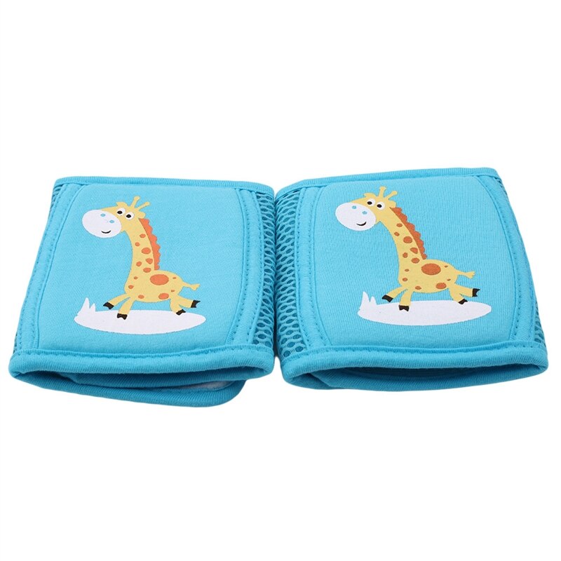 Adjustable Kids Girl Boy Crawling Elbow Infants Toddlers Baby Knee Pads Protector Safety Mesh Knee Pad Leg Warmer Children: deer blue