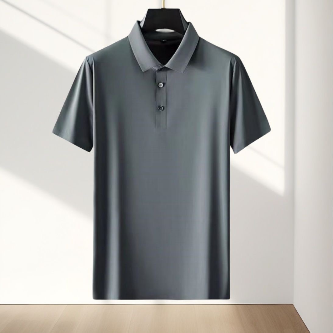 Traje deportivo de seda de hielo para hombre, conjunto informal, relajado, cómodo, transpirable, de , de talla grande, novedad de verano 2024