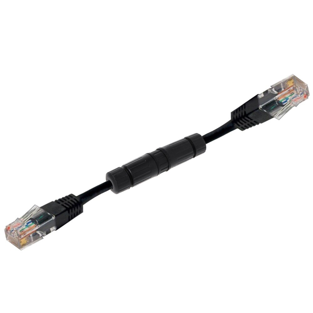 Lan Coupler RJ45 Waterproof Install Adapter Female to Female Jack Inline Connector Extender Protector Plug Cable Outdoor