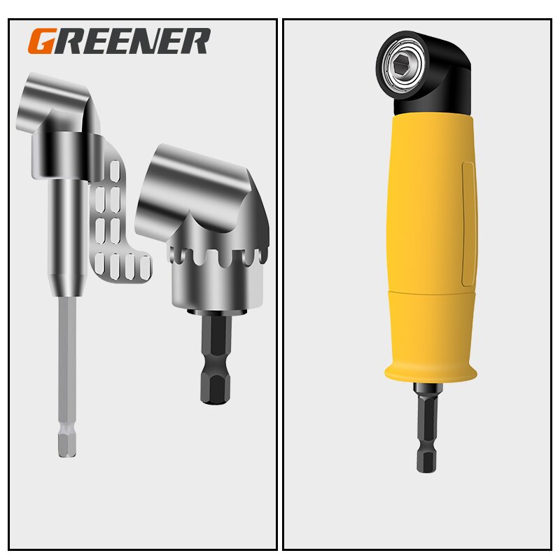 Adjustable 105/90 Degree Right Angle Driver Screwdriver