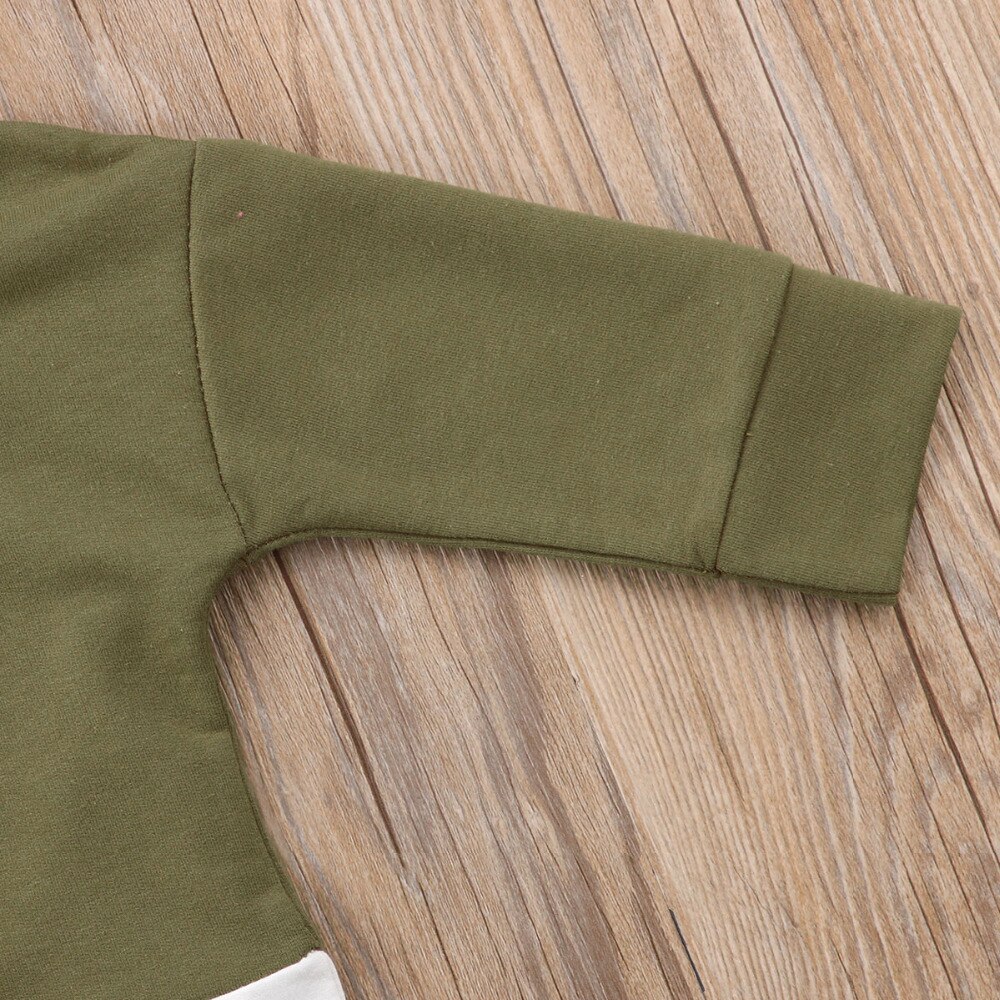 Winter Toddler Kids Boy Camo Long Sleeve irregular Patchwork Hooded Coat Jacket