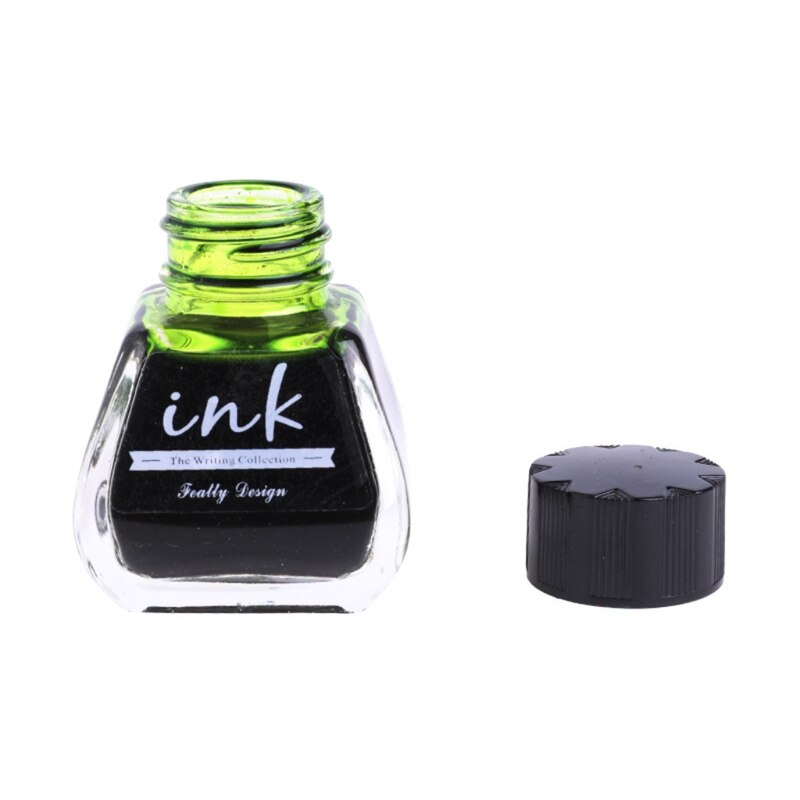 1 Bottle Pure Colorful 30ml Fountain Pen Ink Non-carbon Refilling Inks Stationery School Office Supplies: 11