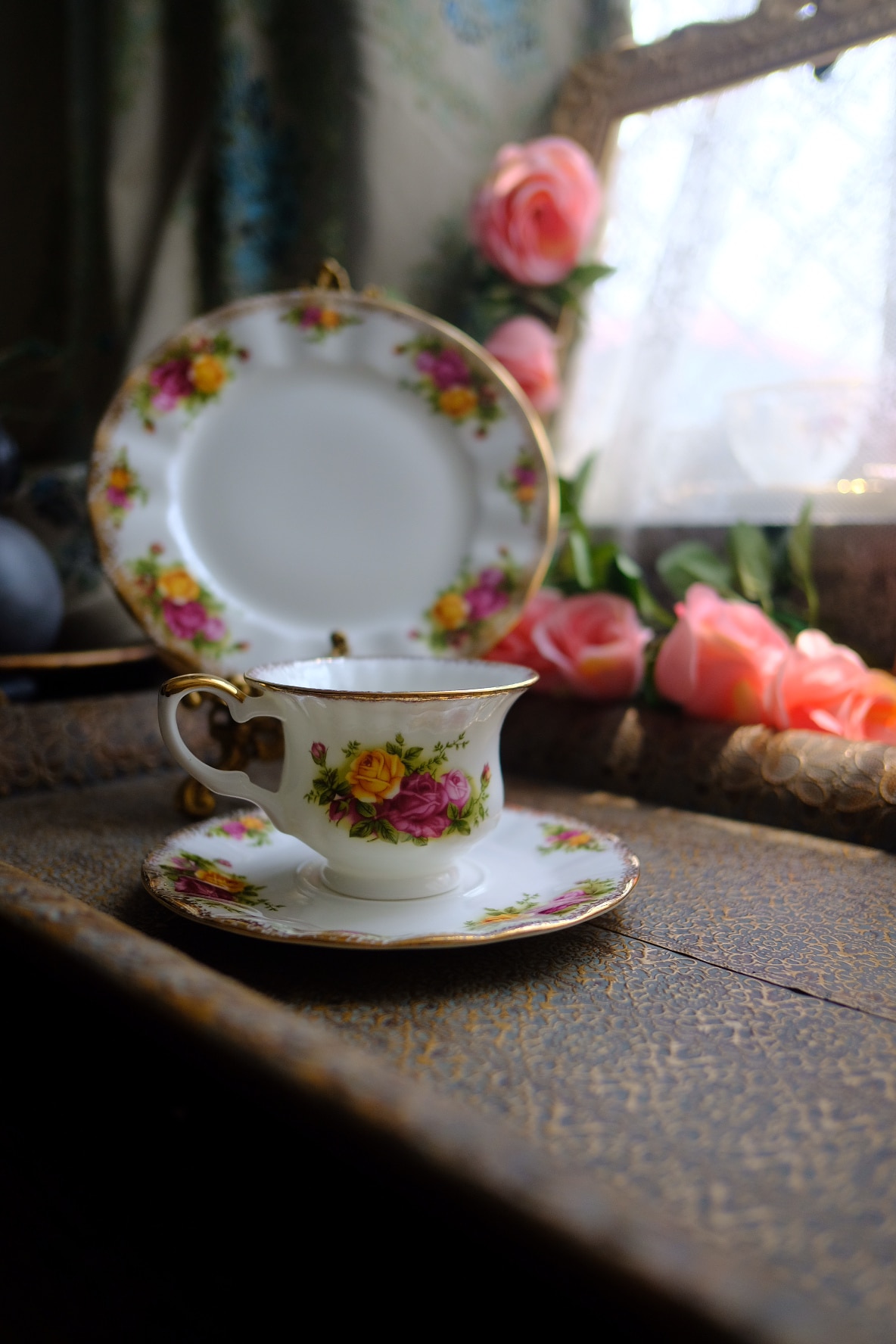 Rose cutlery afternoon tea set kitchen accessories tablewarewedding Rose cutlery afternoon tea set