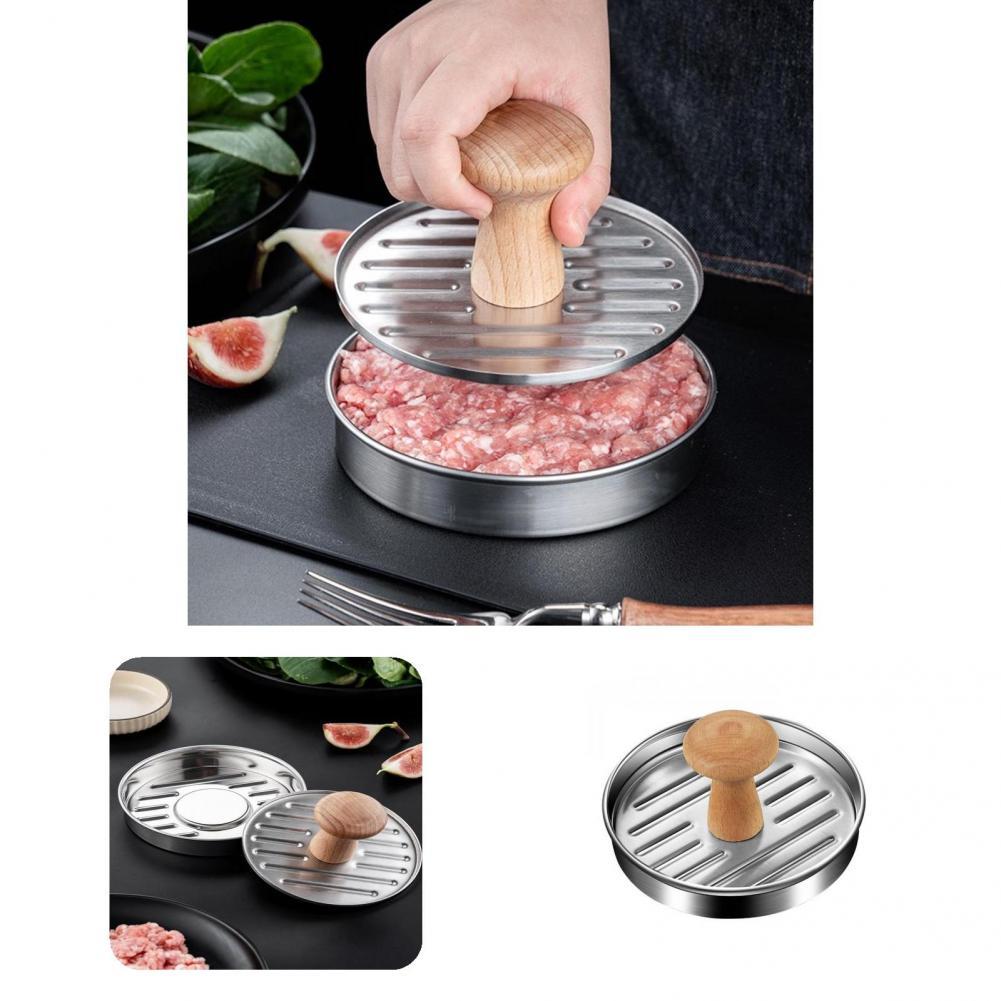 Hamburger Maker Non-stick Goede Arbeidsbesparende Hamburger Vlees Rundvlees Mold Burger Druk