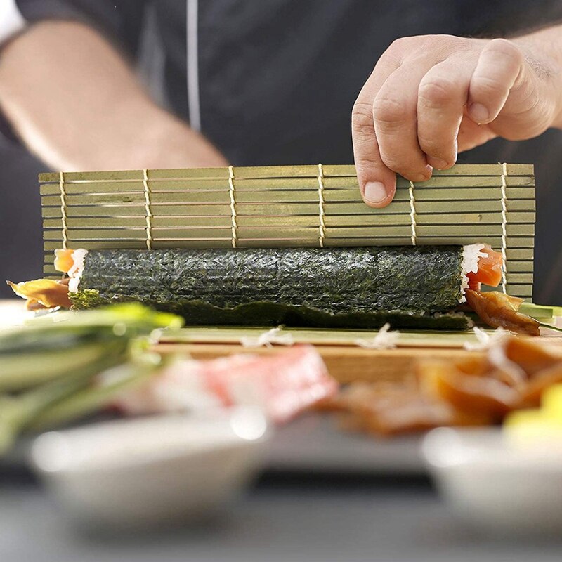 Sushi Making Kit, Beginner Sushi Rolling Mat for DIY Sushi