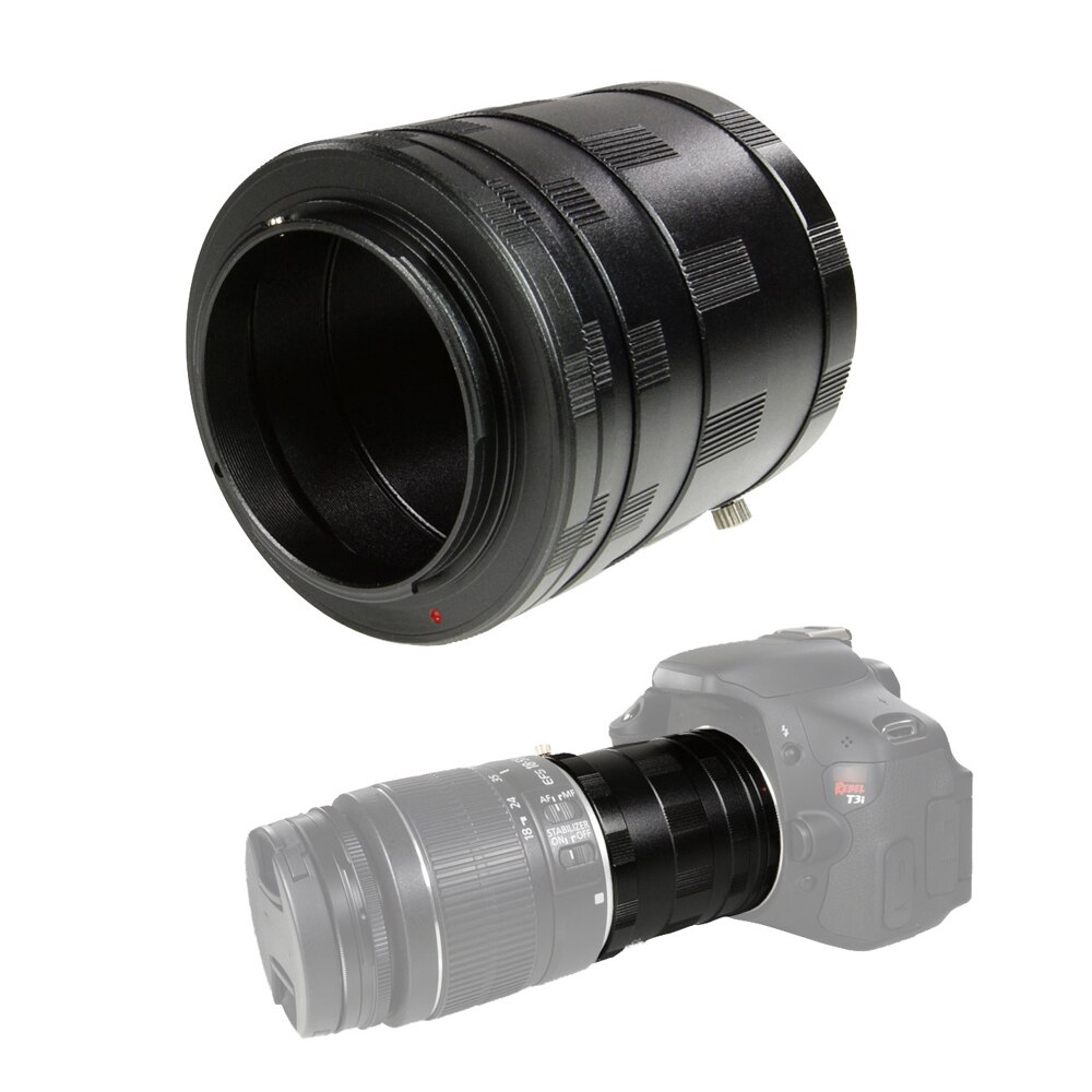 Macro Extension Adapter Tube Ring Voor Canon Ef Mount Dslr Slr 5D Iii 6D 7D 60D 700D 650D