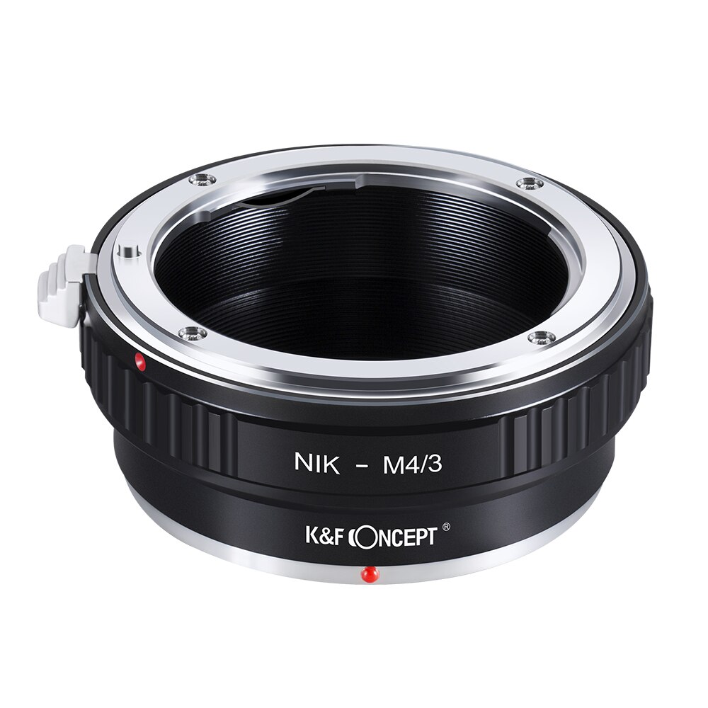 K&F CONCEPT Lens Mount Adapter Ring for Nikon AI Lens (to) fit for Olympus Panasonic Micro 4/3 M4/3 Mount Camera Body