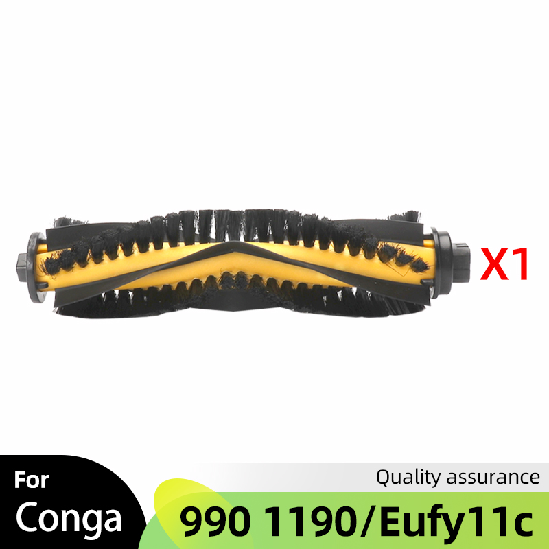For Cecotec Conga Excellence 990 Conga 1190, Eufy RoboVac 11 11C, Ecovacs N79S Spare Parts Main Side Brush Hepa Filter Accessory: Light Grey