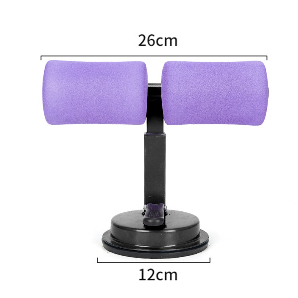 Home Gym Sit Up Stand Abdominal Core Strength Training Tool Abdominal Curl Auxiliary Device for Integrated Fitness Exercise: Purple