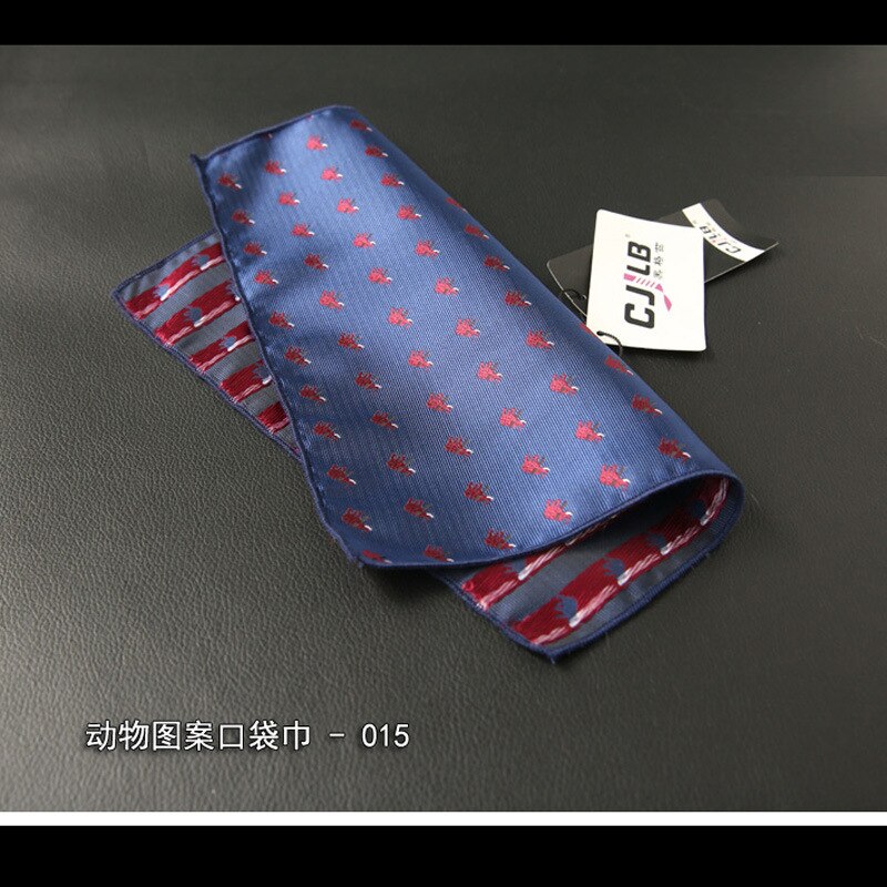 Cartoon Pochet Zakdoeken Voor Mannen Classic Pocket Handdoek Voor Wedding Party Pak Accessoires: 015