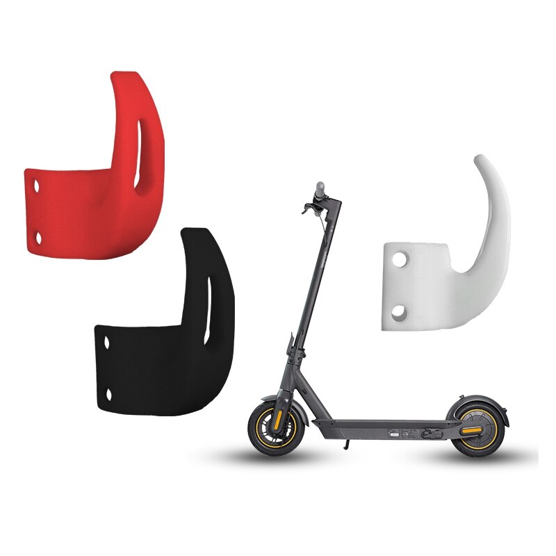 Gancho delantero de Scooter para NINEBOT MAX G30 Scooter Eléctrico Skateboard almacenamiento gancho suspensión piezas accesorios negro
