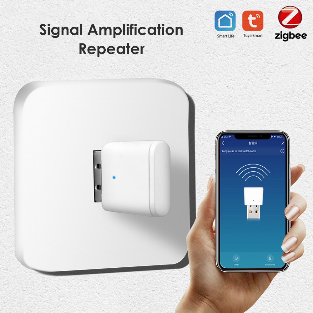 Draagbare Usb Signaal Repeater Universal Wireless Smart Versterker Wifi Router Booster Extender Voor Tuya Zigbee