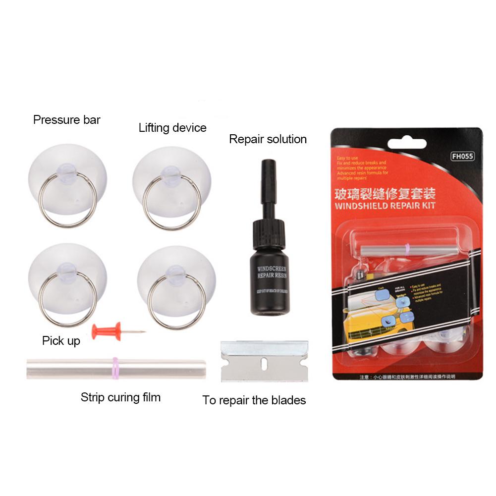 Autoglas reparatieset autoglas reparatievloeistof voorruit barst reparatieset