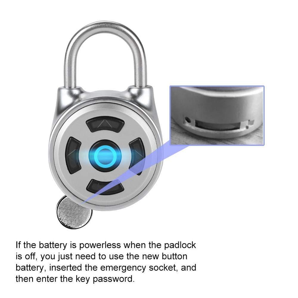 Digitalt tumavtryck bluetooth-hänglås intelligent hänglås smart fingeravtryckshänglås