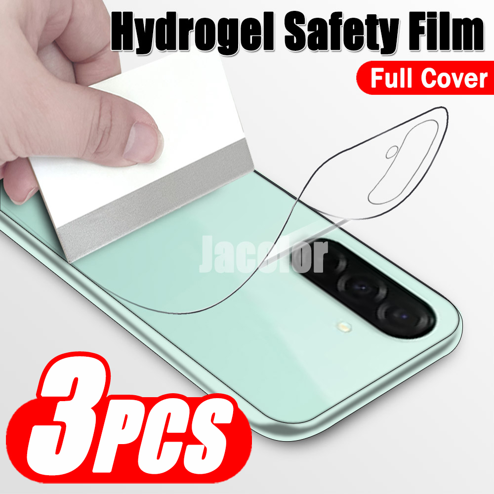 3 SZTUK Folia hydrożelowa na tył Samsung galaktyka A16 A06 A55 A35 A25 A15 A05 A05S Folia ochronna HD miękki A 06 16 55 35 25 15