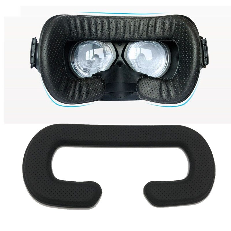 Protector facial Claite de 10mm, espuma suave negra, reemplazo de espuma para protección de los ojos, almohadilla para HTC VIVE auricular 3d VR gafas