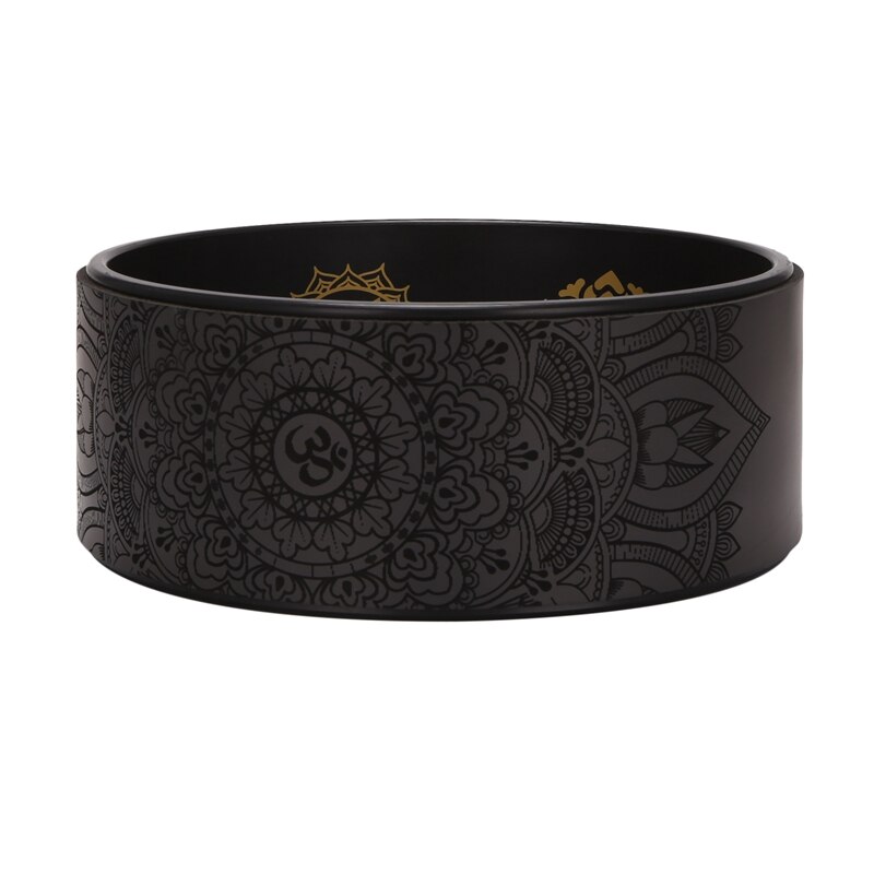 Yogarad, rückenrolle, yogarolle aus kork für dehnung, flexibilität, rückbeugen, vertiefung der yoga-pose, rückbeuge