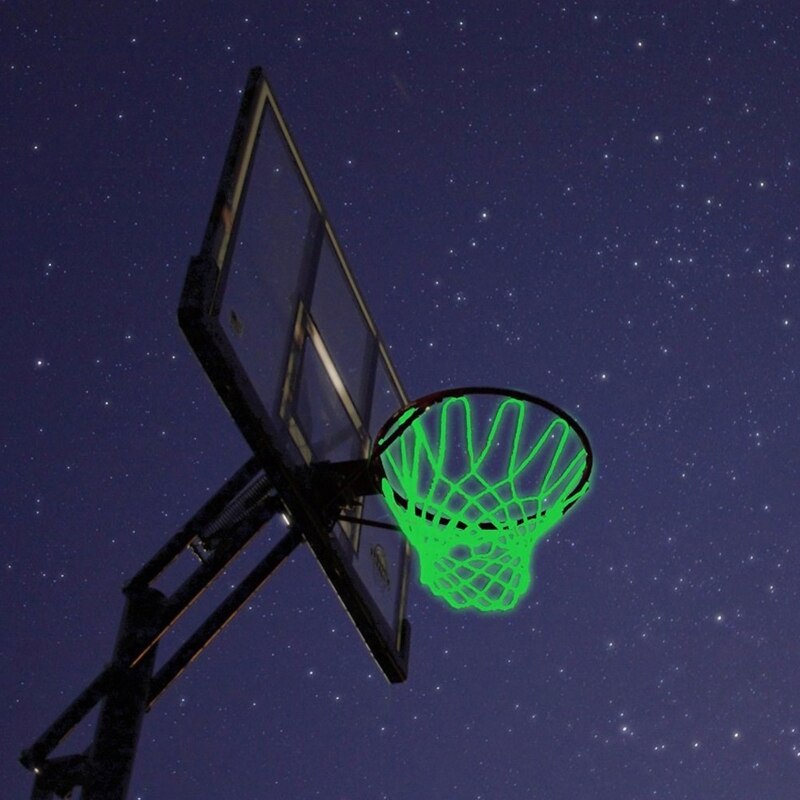 N0ha 12 loops standard size light basketball net night light basketball net mesh basketball court accessories