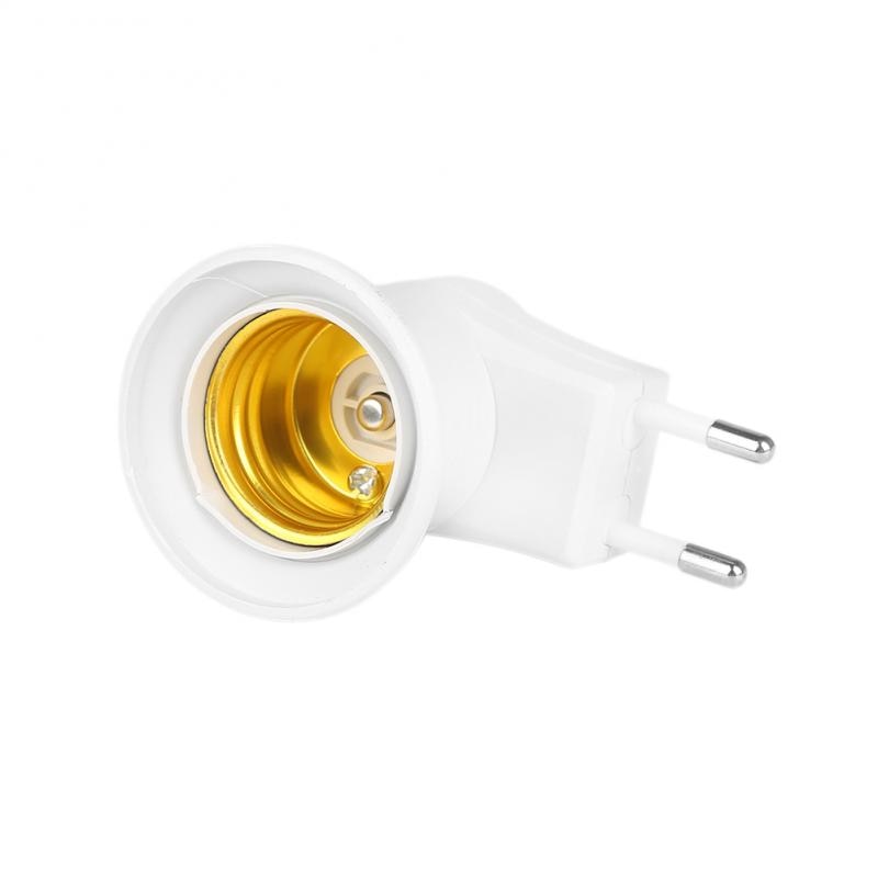 E27 220V Socket EU US Plug Adapter Aan-uit Schakelaar E27 LED Licht Socket Naar EU Plug Houder adapter Converter ON/OFF Voor Bulb Lamp
