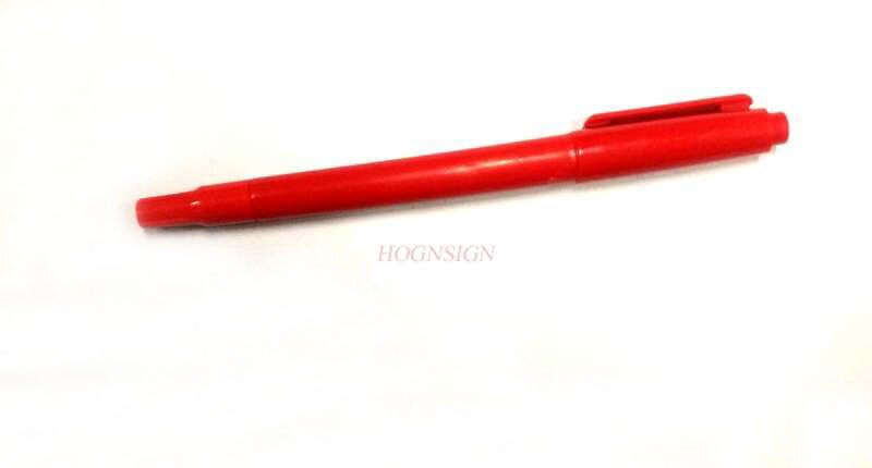 painting brush mark brush Double-headed oily marker Marker PC board mark black red blue hook brush