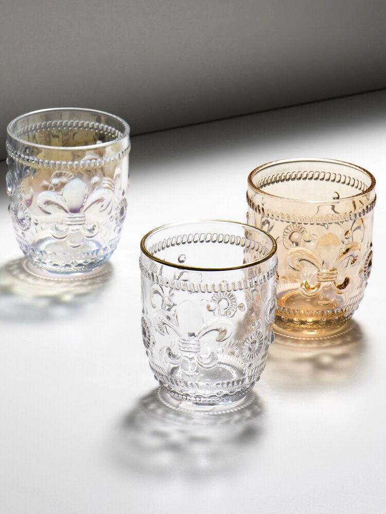 Nordic Vintage Drinkware Crystal Whiskey Glazen Beker Reliëf Bloem Wijn Brandy Drank Bier Glazen Beker Voor Water Drinken Kubek
