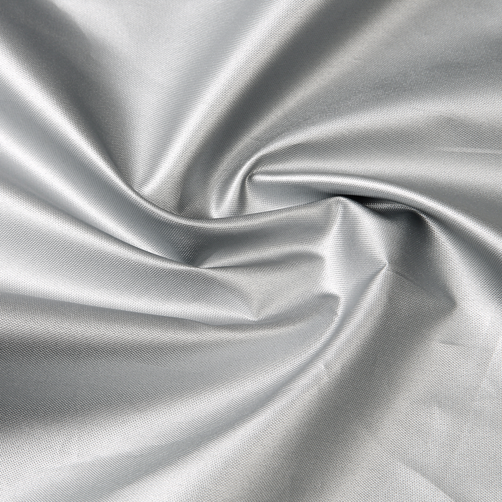 Bootsabdeckung für Yacht, Outdoor-Schutz, wasserdicht, robust, silberfarben, reflektierend, passend für V-HULL TRI-HULL Runabouts und Bassboote