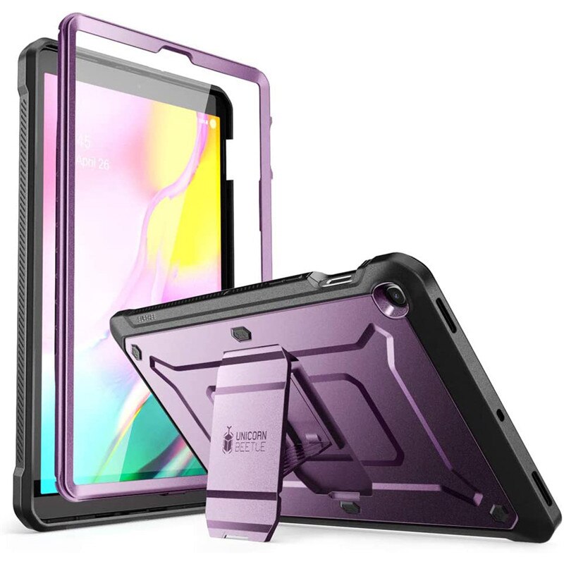 Voor Galaxy Tab S5e Case 10.5 Inch Release SM-T720/T725 Supcase Ub Pro Full-Body Robuuste Cover met Ingebouwde Screen Protector: Purple