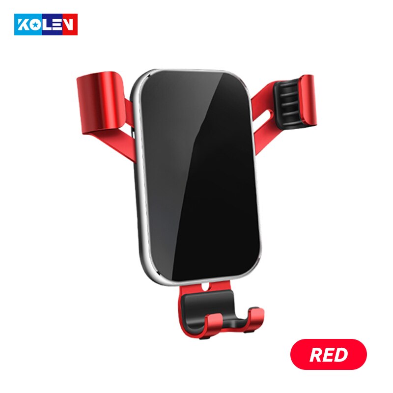 Car Mobile Phone Holder For Mercedes Benz B Class W264 W242 B180 B200 B250 GPS Air Vent Gravity Mount Bracket Stand: Red