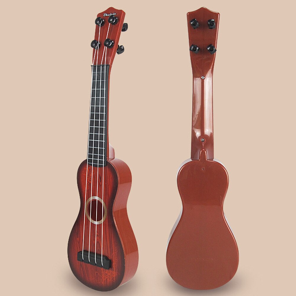 Ukulele Simulation Musical Instrument Toys 4 Strings Ukulele Mini Learning Educational Toy Ukulele For Kids