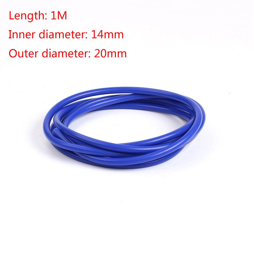 1M Universal Silicone Vacuum Tube High Performance Vacuum Hose Kit Car Intake System Accessories: 14x20mm