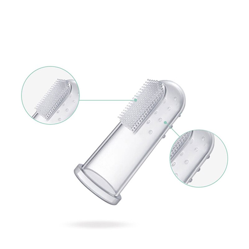 Silcone Breast Pump Accessories Silicone Maternal Milk Collector Holder Baby Breastfeeding Babe Finger Silicone Toothbrush Clean