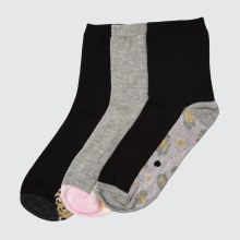 Trendyol Printed 3'lü Package Knitted Socks TWOAW21CO0139