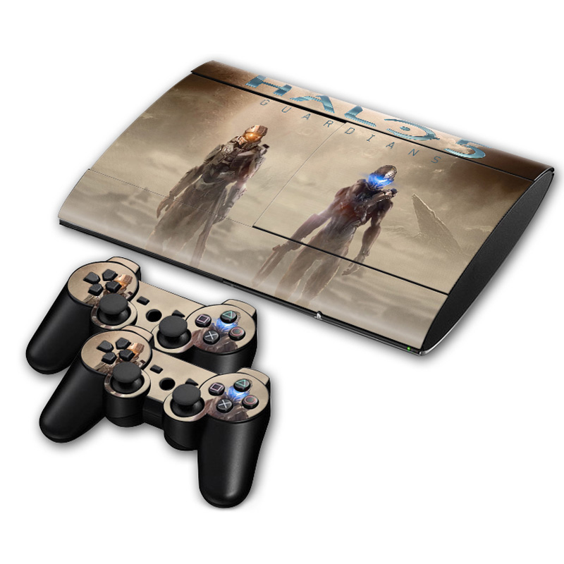 Pegatina de vinilo para ps3 super pegatina de recubrimiento delgada para consola ps3 superfino: TN-PS3S4000-05007
