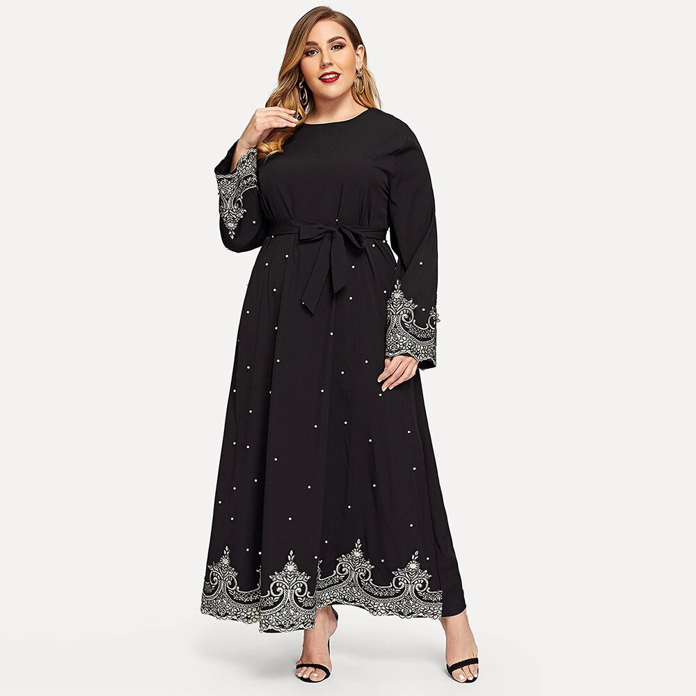 Ramadan dubai abaya hijab muslimsk maxi kjole tyrkiske kjoler islamisk tøj abayas til kvinder kaftan caftan gamis muslim wanita