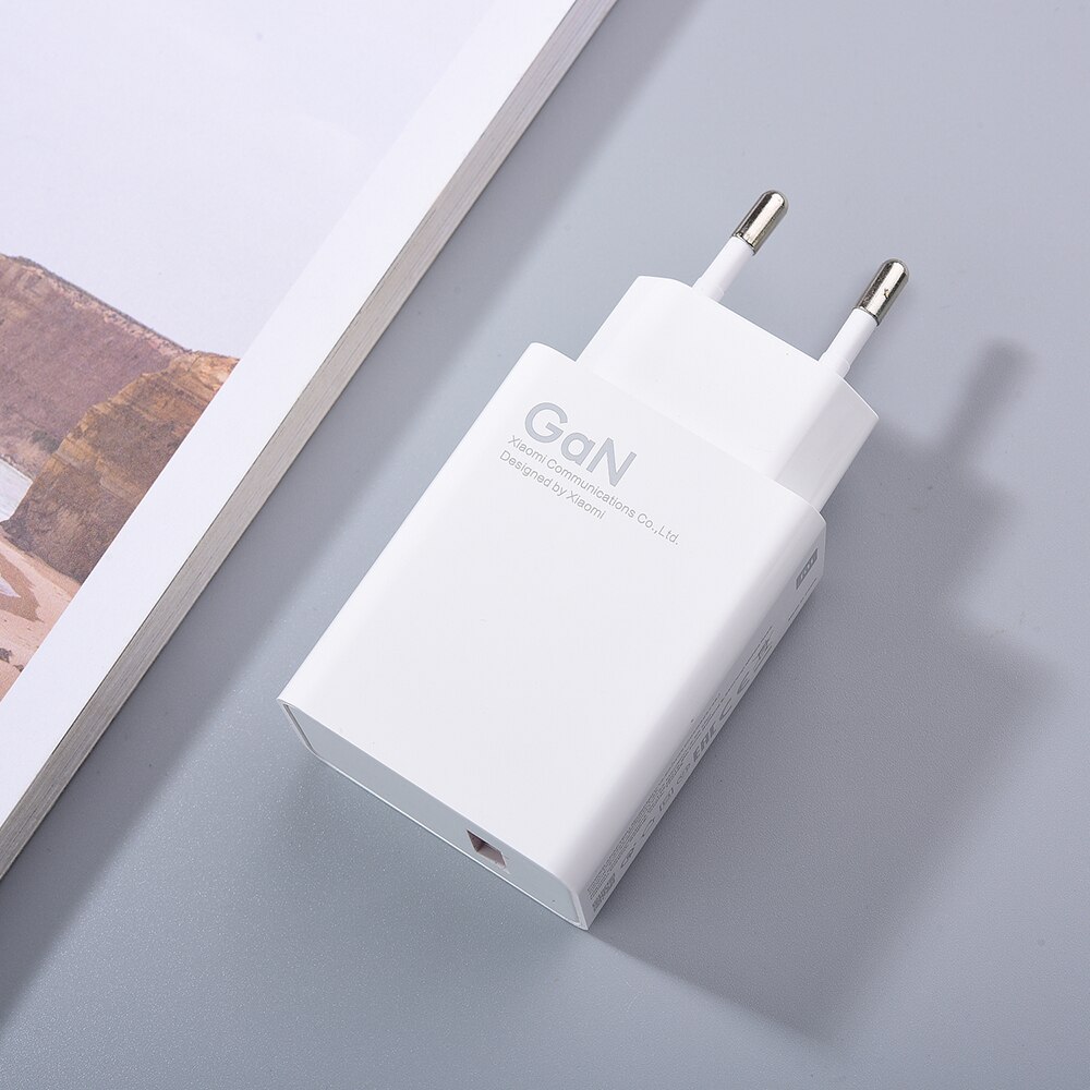 55w -gang-turbo-ladegerät mit schnellladefunktion und 6a usb-c-kabeln für xiaomi civic 11, 10 lite, redmi note 11 pro+, black shark 4s und poco  f3 x3 pro: Nur eu-ladegerät