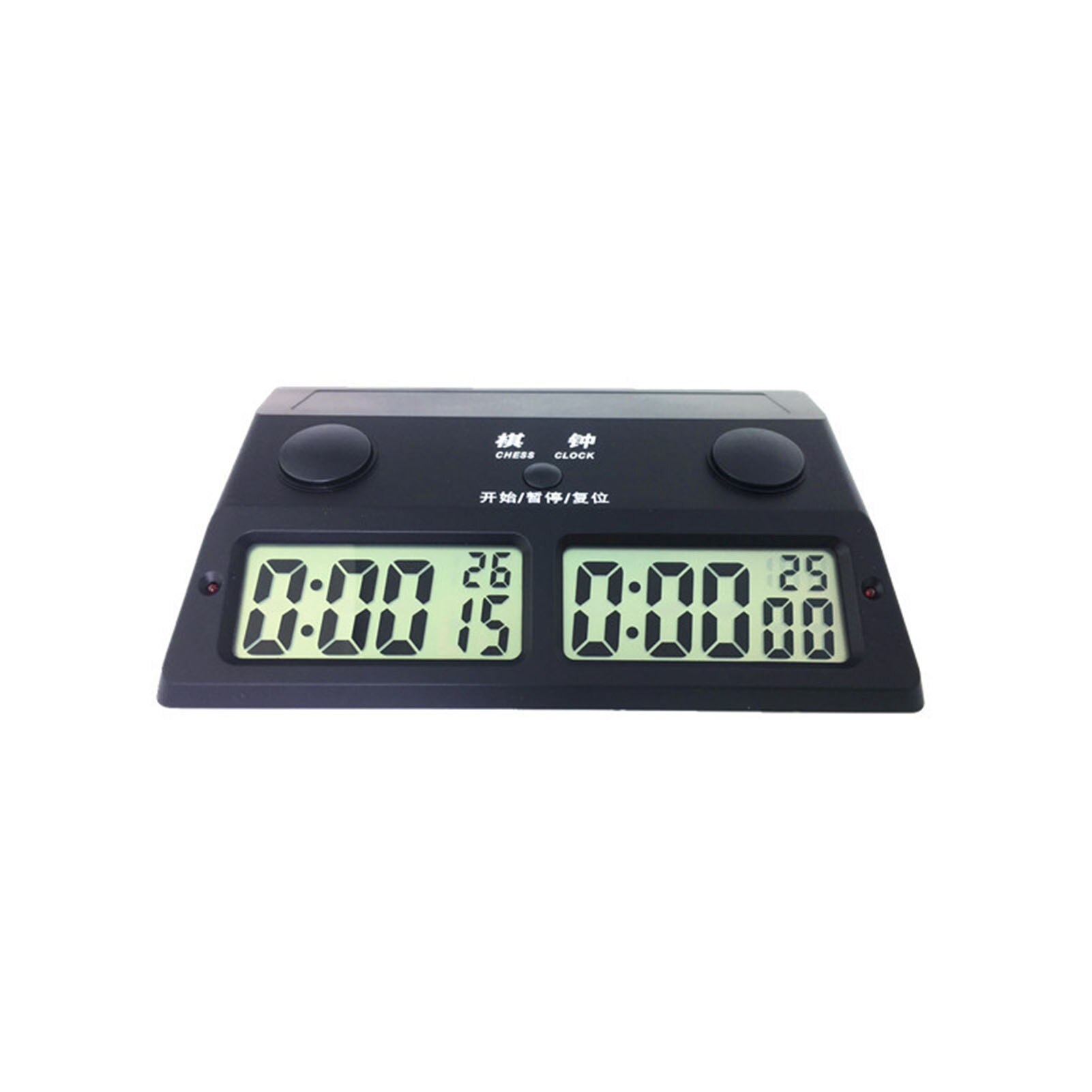 Professionele Schaken Timers Klok Compacte Digitale Horloge Count Up Down Timer Met Alarm Functie Schaken Games Elektronische Alarmen: A