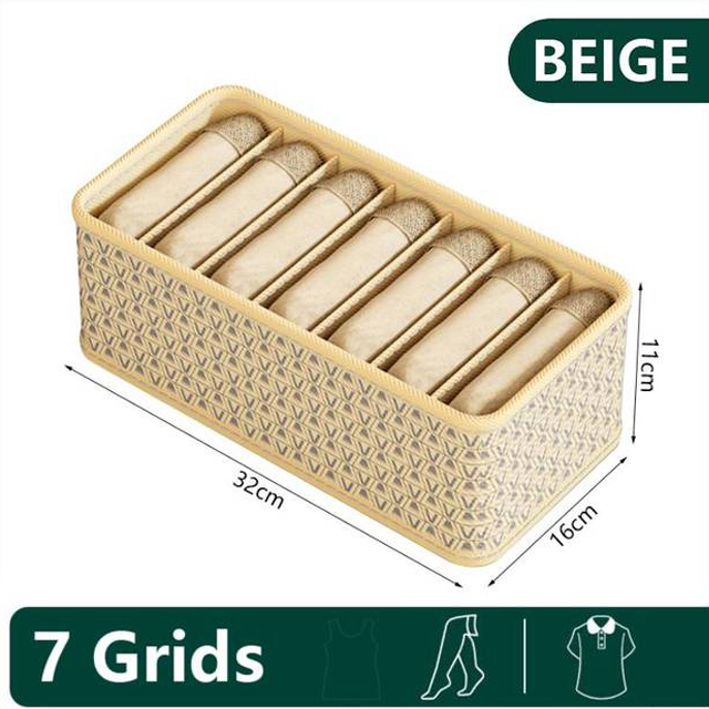 Kast Organizer Ondergoed Lade Organizer Sokken Bh Kleding Opbergdoos Garderobe Organizer Kledingkast Lade Organisatoren: Clear