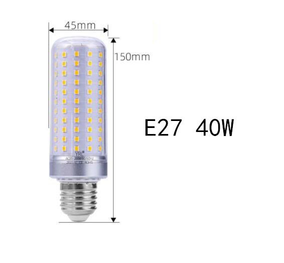 E27 b15 b22 e26 25w 40w led majspære smd 2835 led pære 110v-220v led'er stearinlys spotlight: Grå / 32 w
