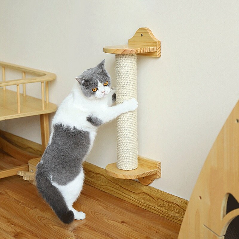 DIY Cat Scratching Post Sisal Rope For Cat Tree And Tower DIY Desk Foot Stool Chair Legs Binding Rope Material Cat Scratching
