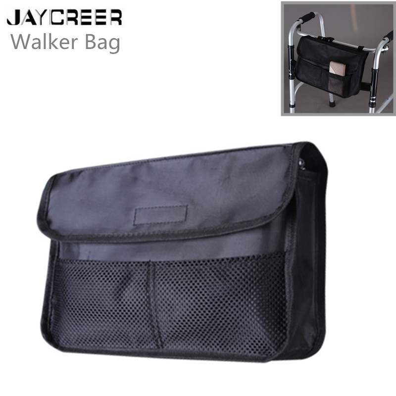 JayCreer Walker Bag -Walker Organizers -Walker Pouches - For Your mobility Devices. Fits Most Scooters, Walkers, Rollator